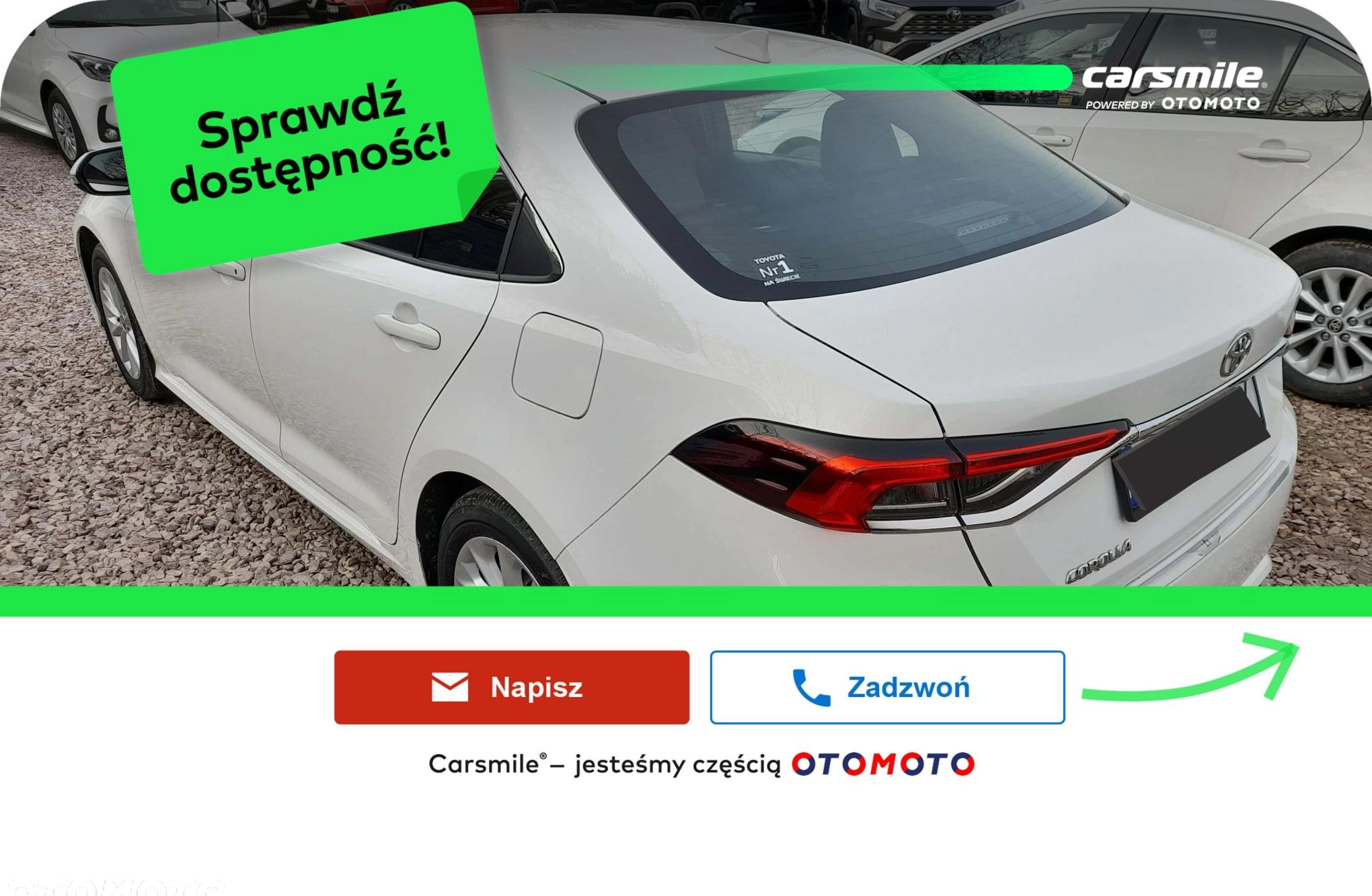 Toyota Corolla cena 121855 przebieg: 1, rok produkcji 2024 z Bobowa małe 29